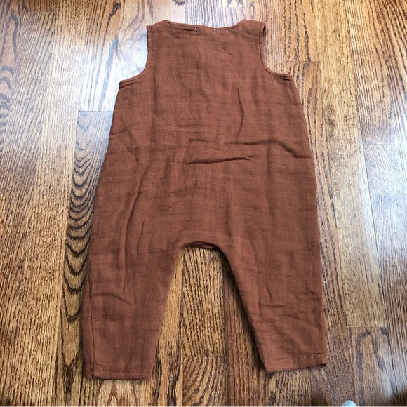 NEW Angel Dear Muslin Romper 6-12 Months - Picture 4 of 5